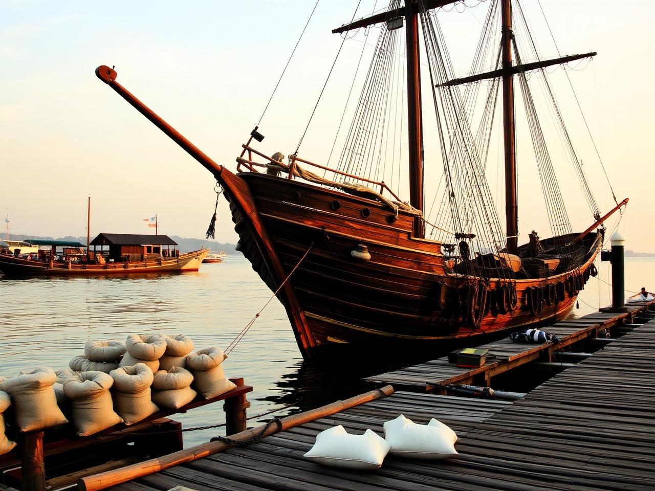A seafaring coast
